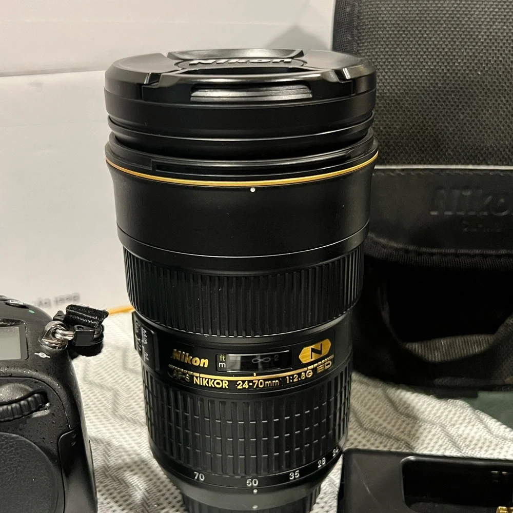 DSLR D610, lens and accessories